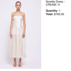 Never been worn Simkhai Noretta Dress
